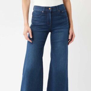 Madewell High Waist Ankle Flare Wide Leg Jeans Size 27